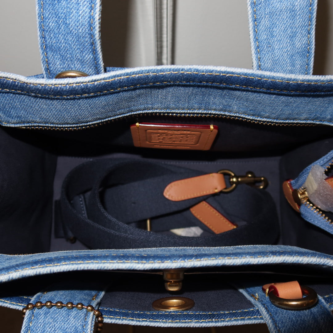 COACH Mini Denim Cargo