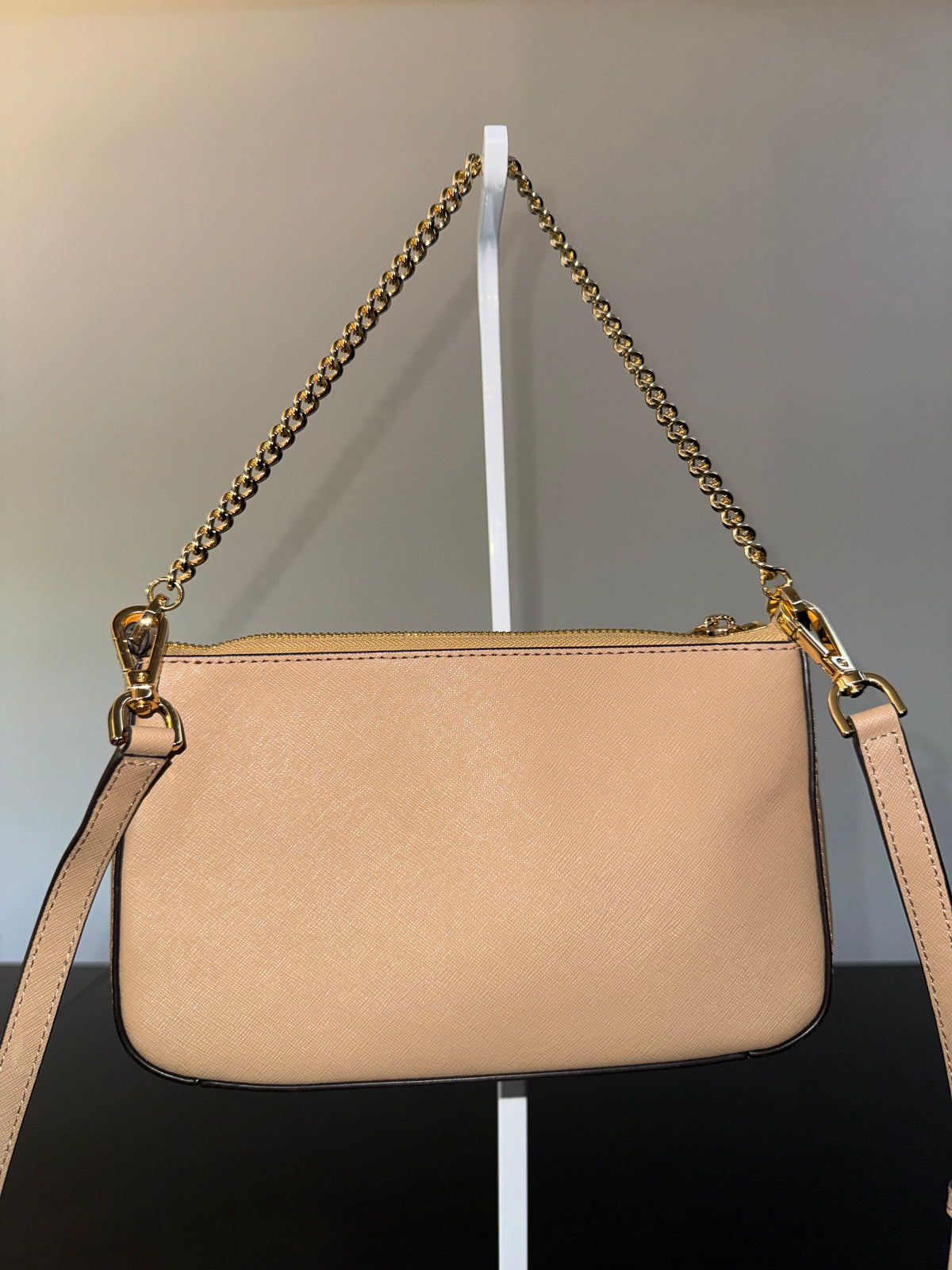 Michael Kors Jet Set Travel Medium Pouchette Crossbody Bag