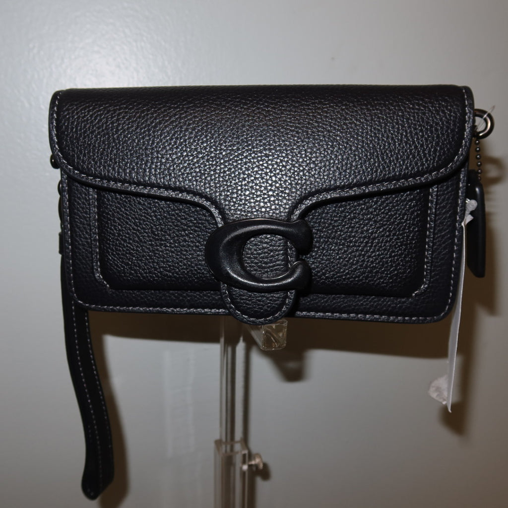 COACH Pebble Tabby Wristlet