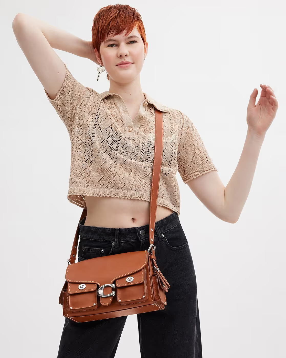 COACH Cargo Turnlock Soft Tabby