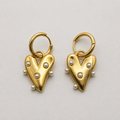 Heart Pearl Earrings