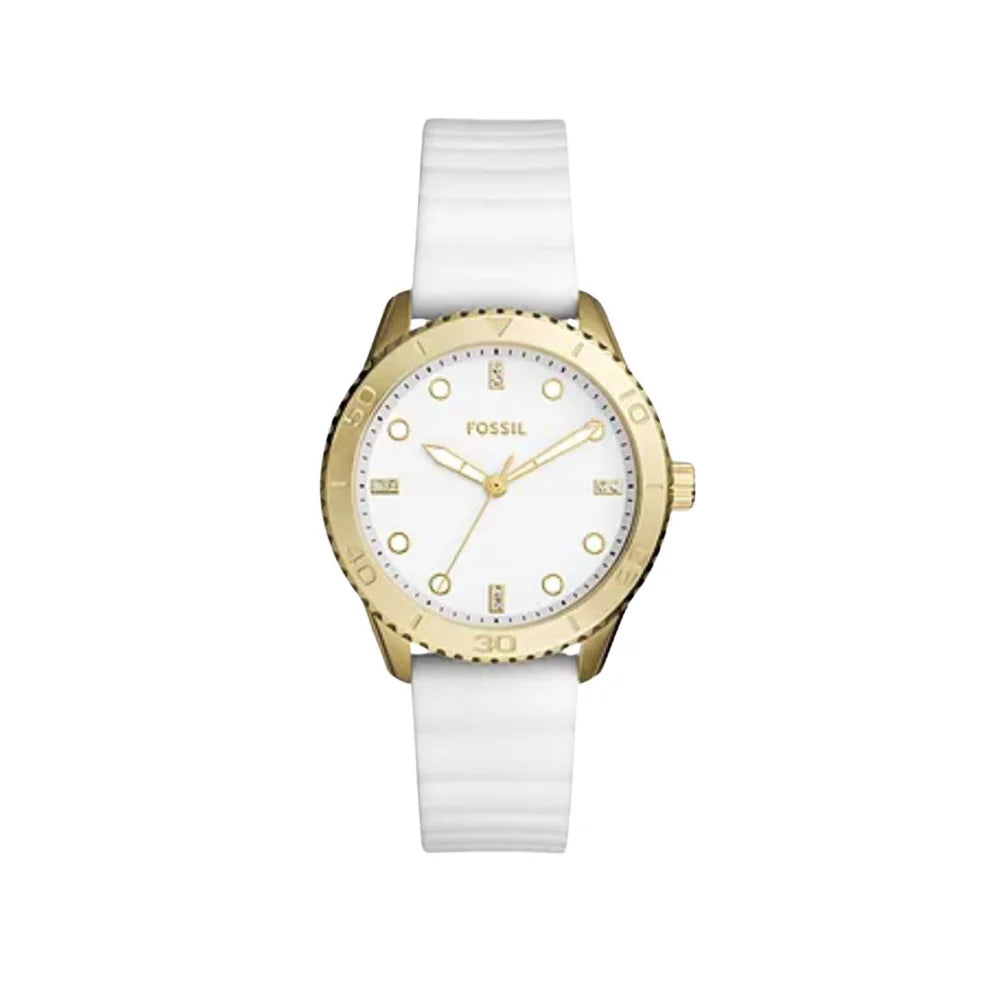 Fossil Dayle Three-Hand, Gold-Tone Stainless Steel Watch