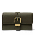 MICHAEL KORS Nolita Flap Trifold Leather Wallet
