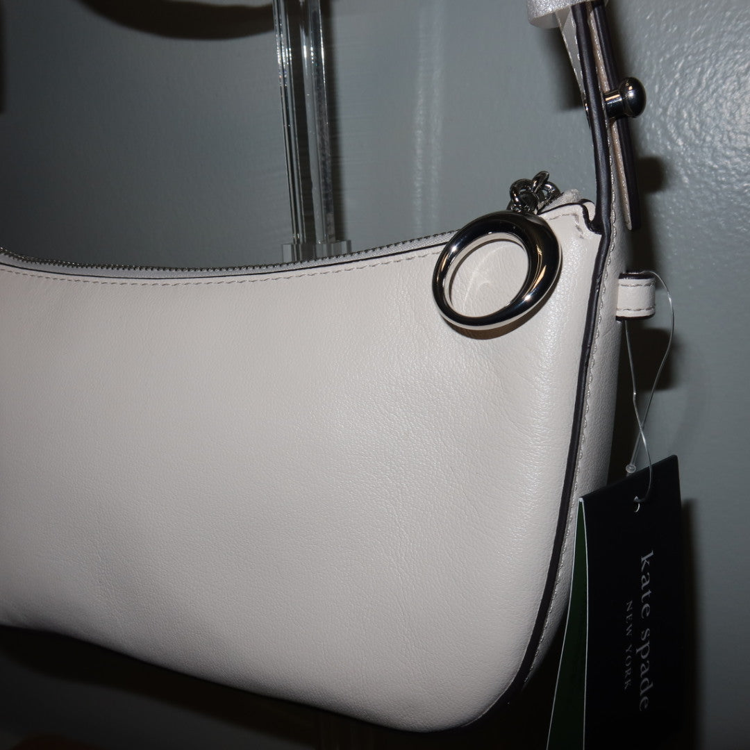 KATE SPADE Halo Small Smooth Leather Crossbody Bag