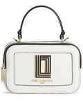 KARL LAGERFELD Simone Lunchbox Double Zip Crossbody