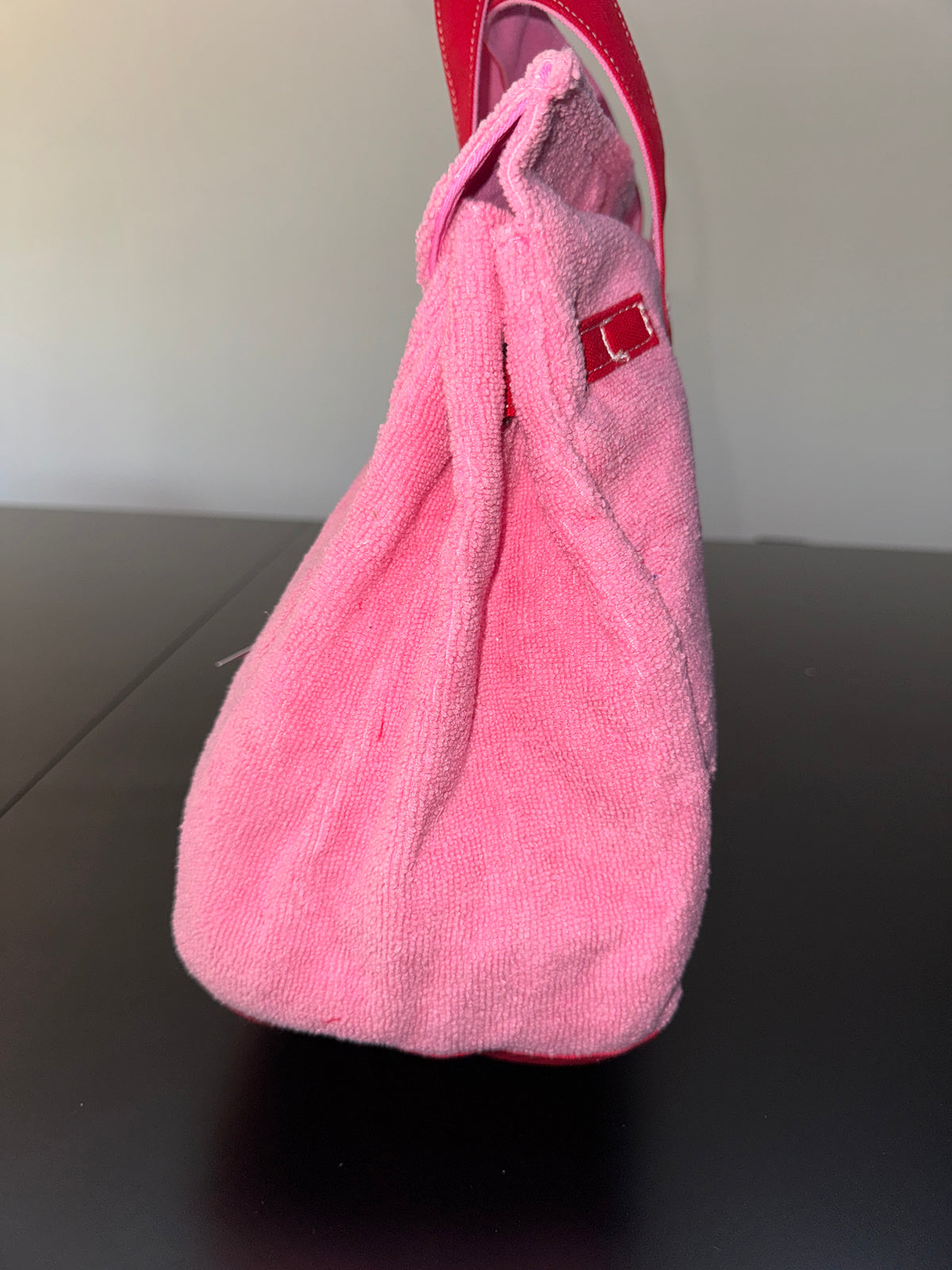 Sunwim Madaket Terry and Cotton Canvas Large Classic Tote Bag