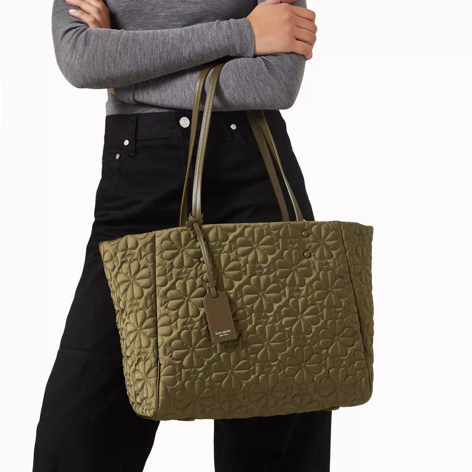 Kate Spade Medium Tilly Tote in Quilted Fabric