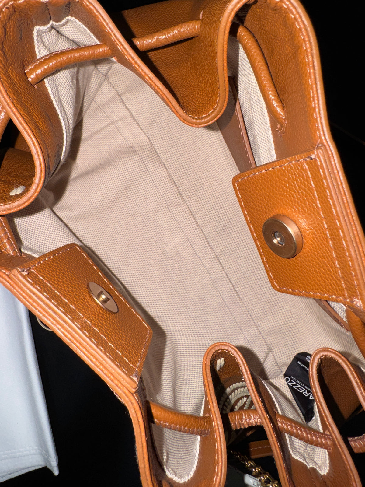 Arezzo Alba Medium Leather Shoulder Bag
