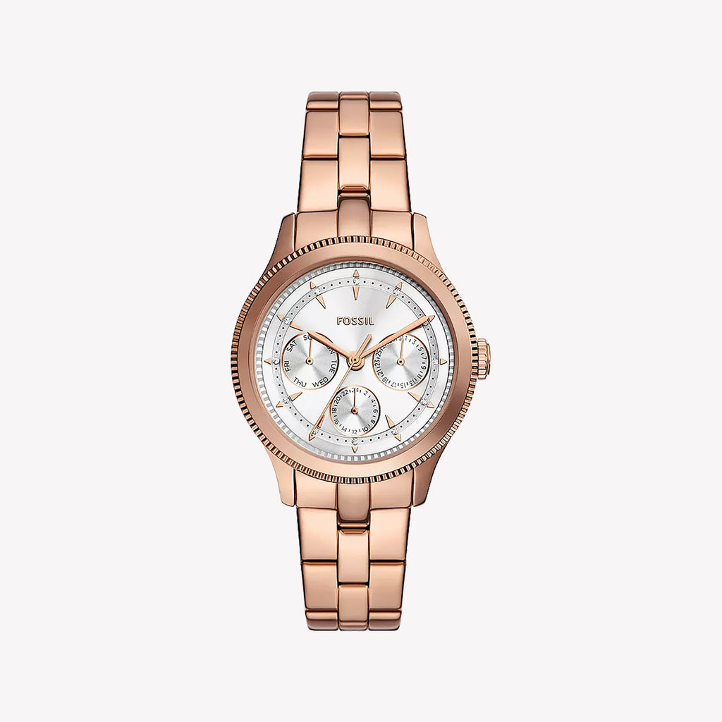 Fossil Brynn Multifunction Rose Gold-Tone Stainless Steel Watch