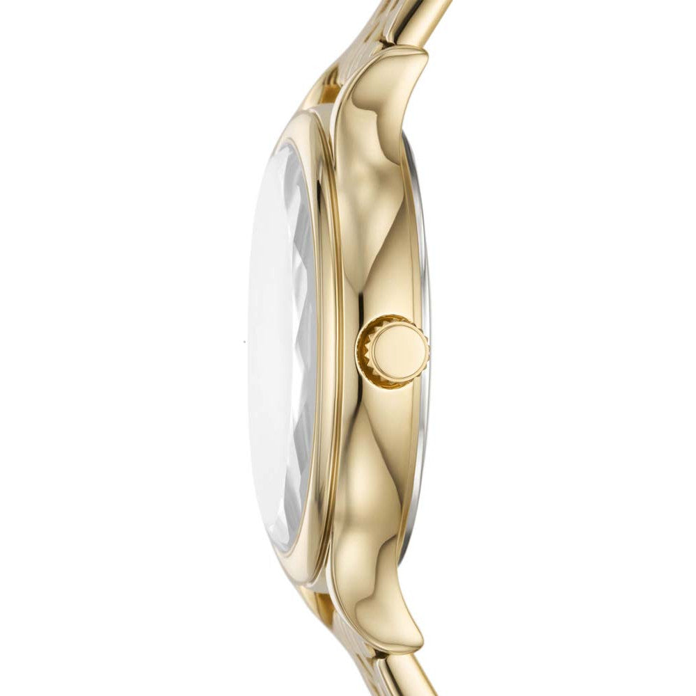 Fossil Laney Three-Hand Gold-Tone Stainless Steel Watch