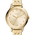 Fossil Laney Three-Hand Gold-Tone Stainless Steel Watch