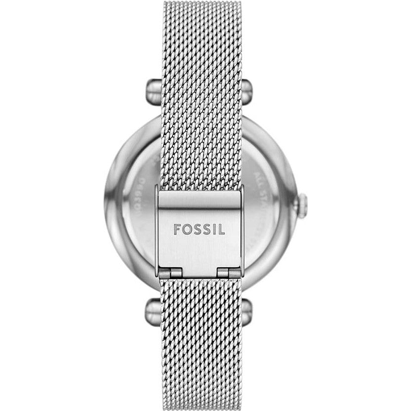 Fossil Tillie Three-Hand Stainless Steel Watch