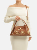 Arezzo Alba Medium Leather Shoulder Bag