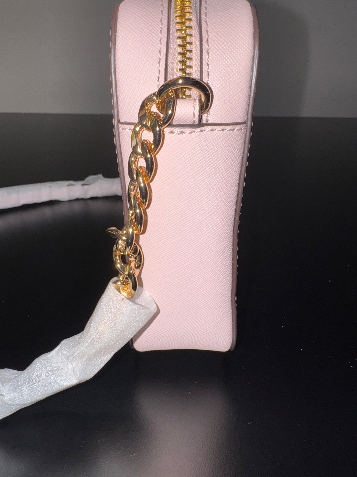 Michael Kors Bandolera Jet Set grande de piel saffiano