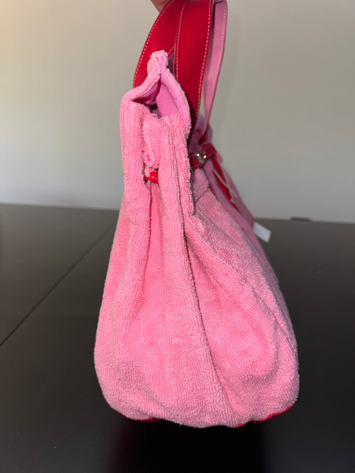 Sunwim Madaket Terry and Cotton Canvas Large Classic Tote Bag