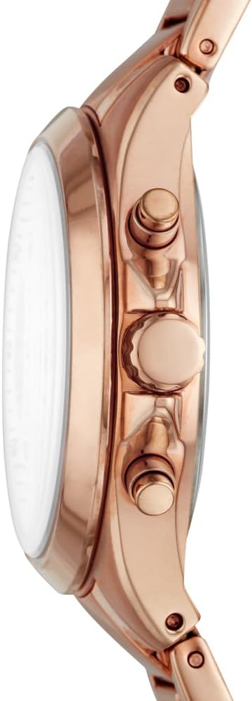 Fossil Modern Courier Midsize Chronograph Rose Gold Stainless Steel