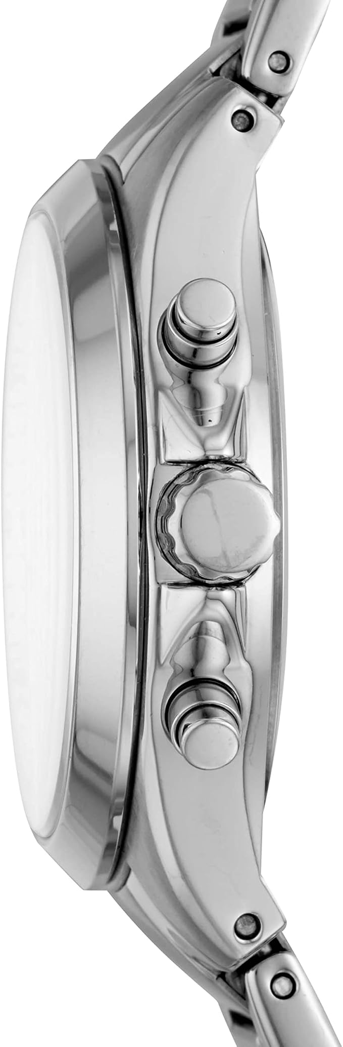 Fossil Modern Courier Chronograph Stainless Steel Silver-Tone Watch 36mm