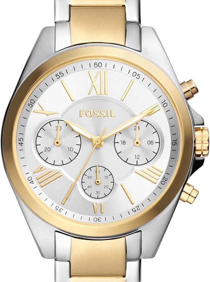 Fossil Modern Courier Chronograph Stainless Steel Two-Tone Watch 36mm