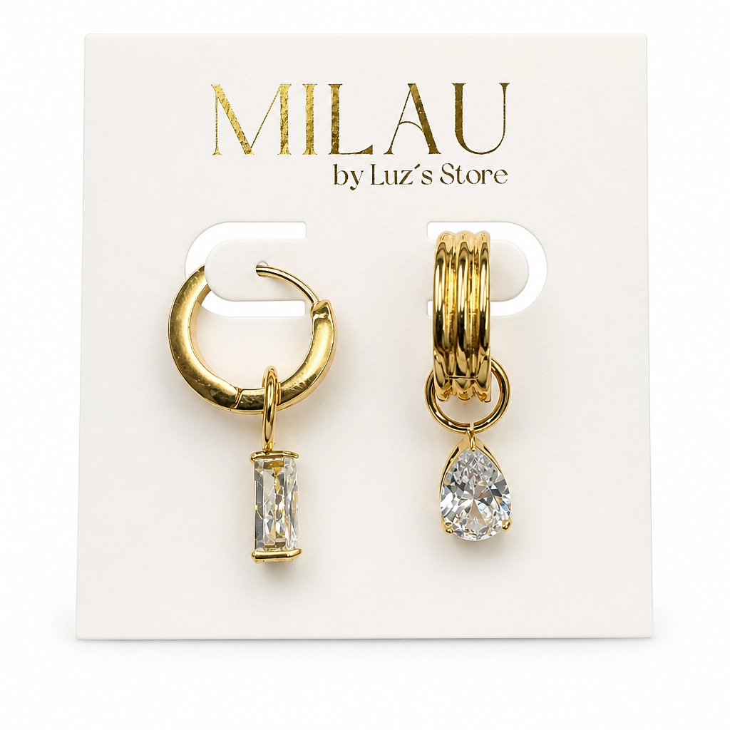 Gold earrings (36)