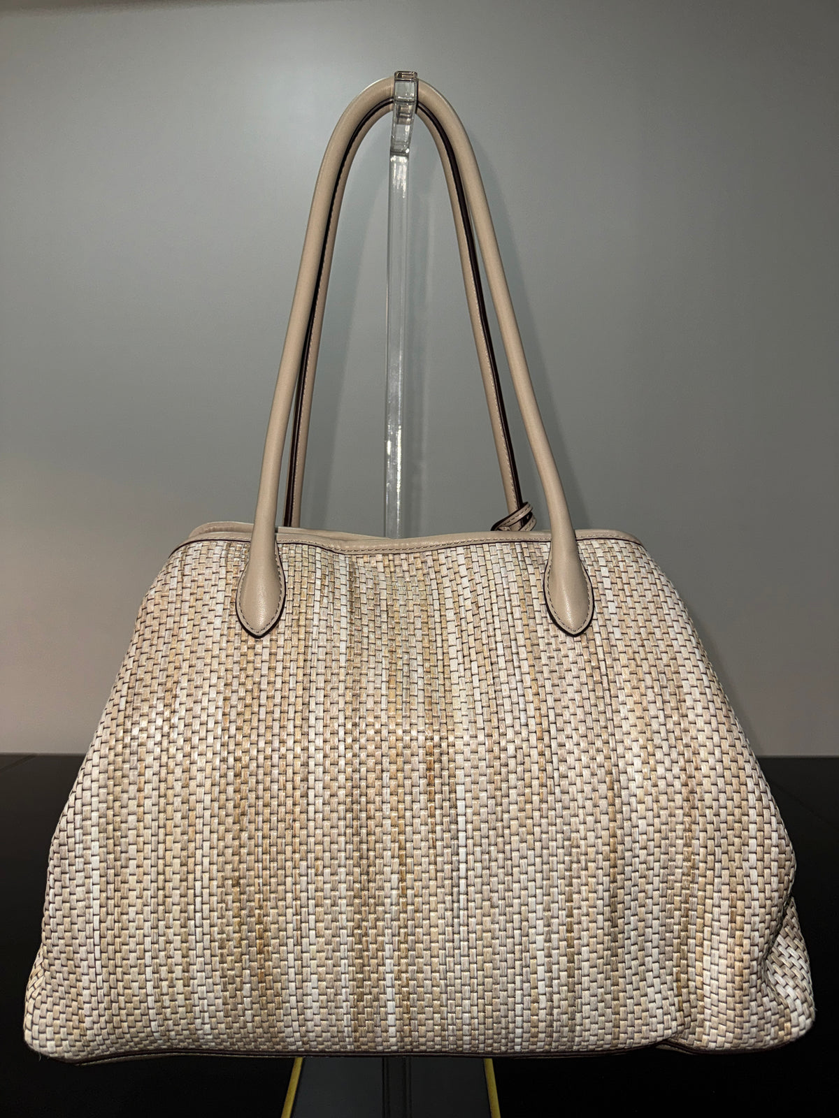 Donna Karan New York Weekend Medium Raffia Tote