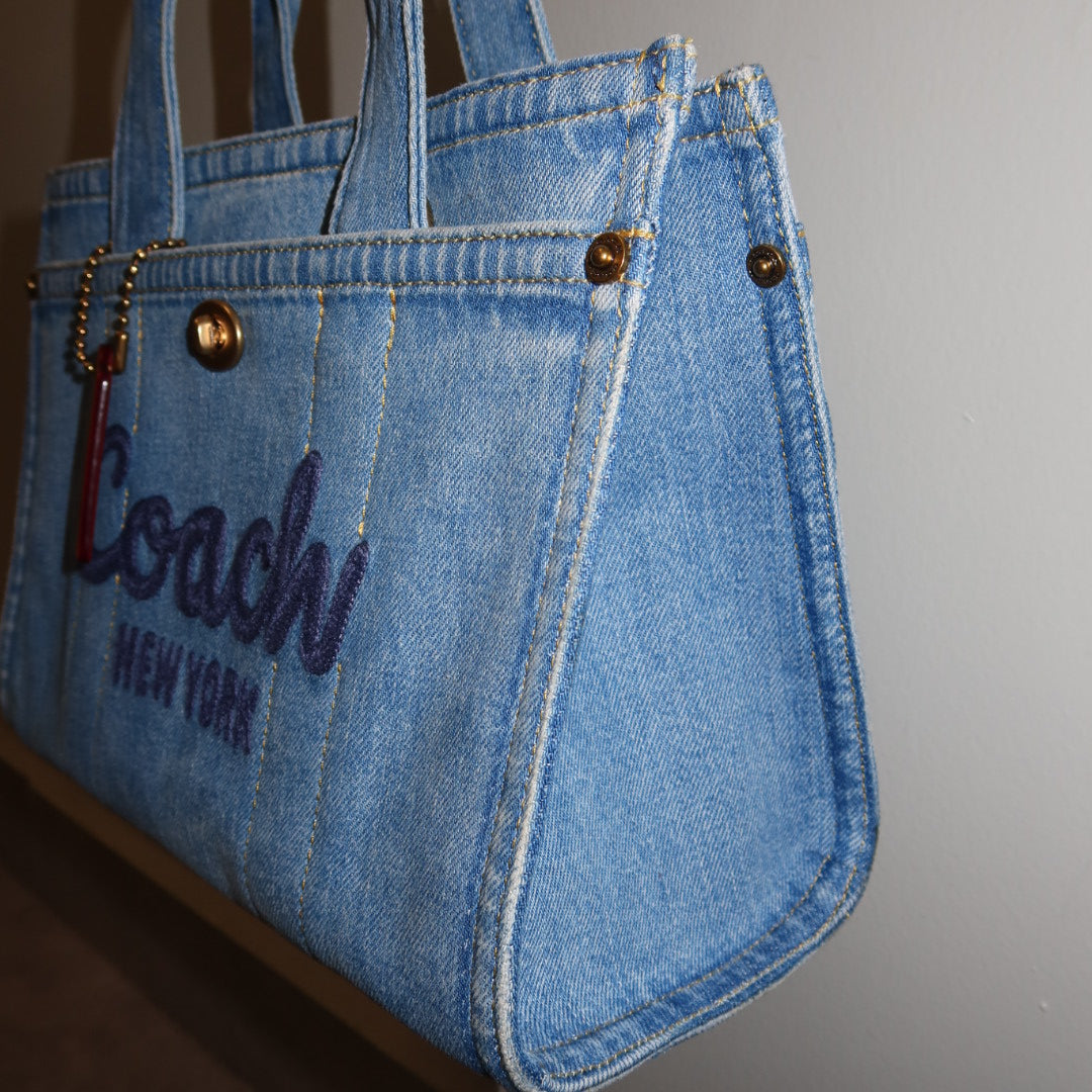 COACH Mini Denim Cargo