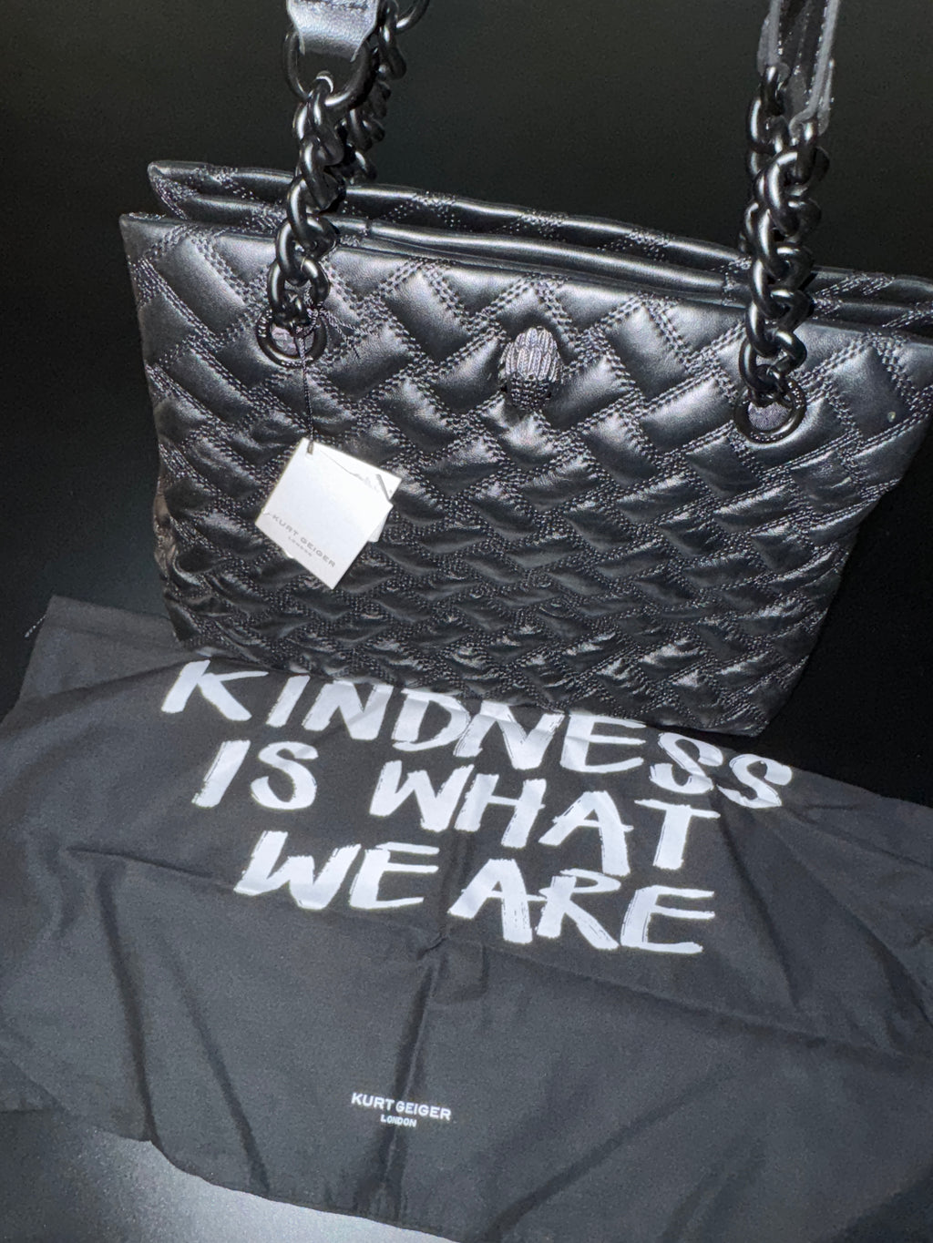 KURT GEIGER LONDON Kensington Drench Tote Bag