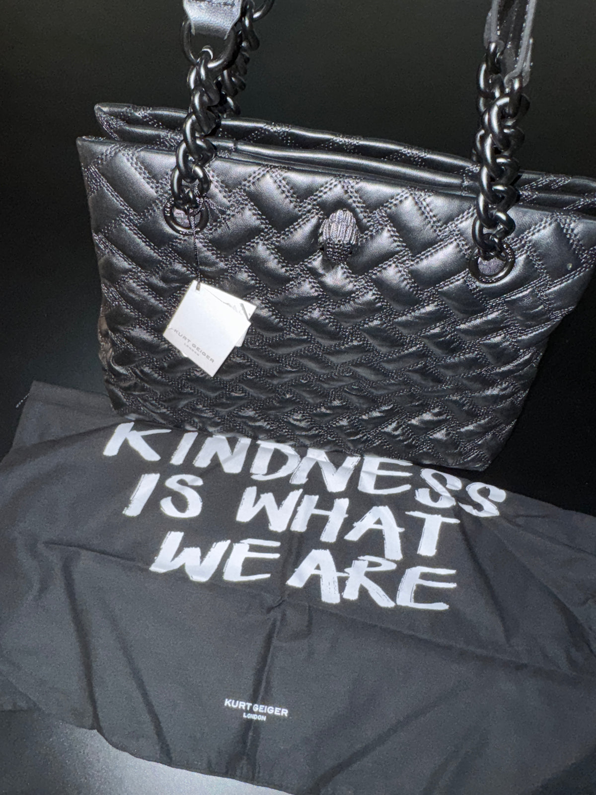 KURT GEIGER LONDON Kensington Drench Tote Bag