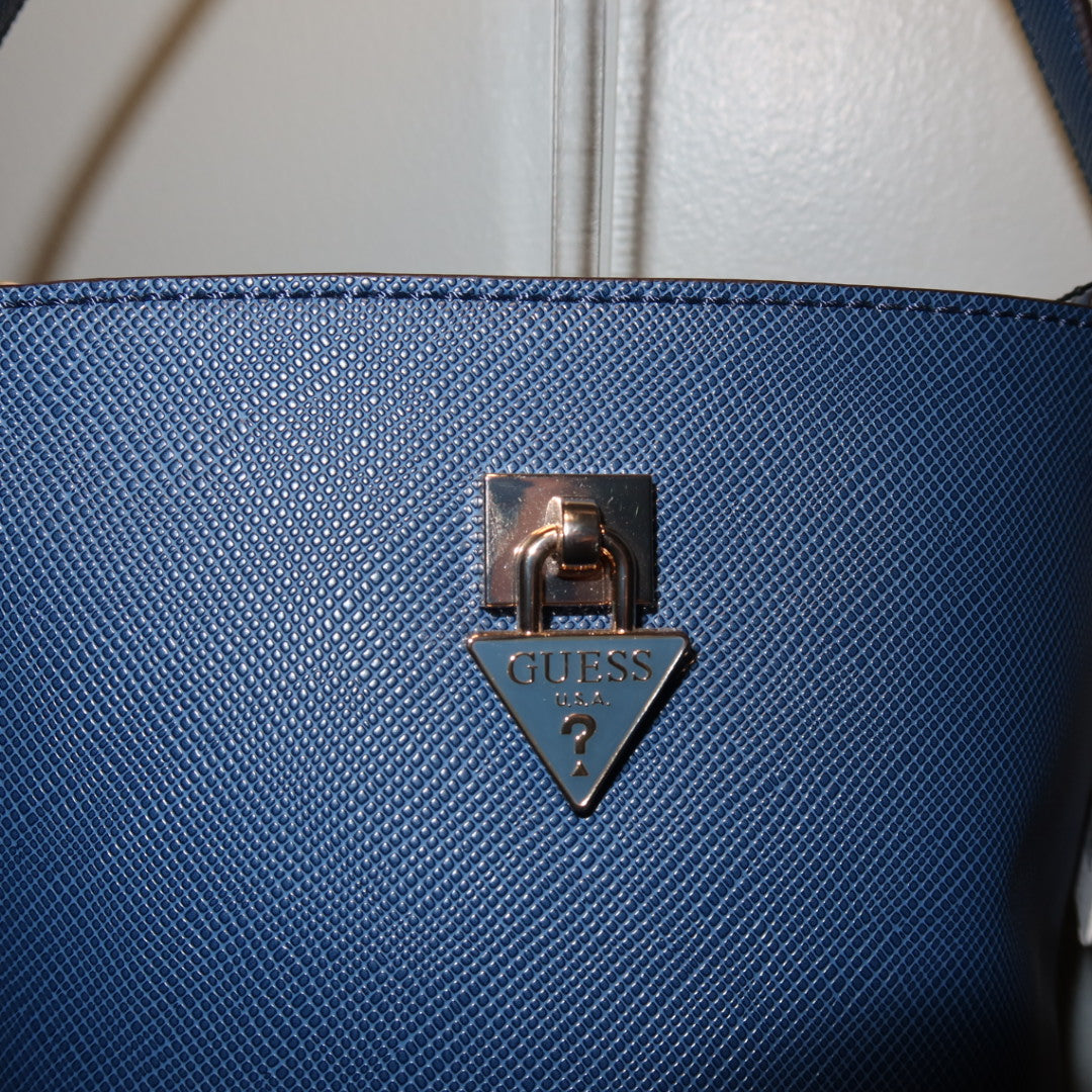 GUESS Patsie Small Top Handle Bucket Bag