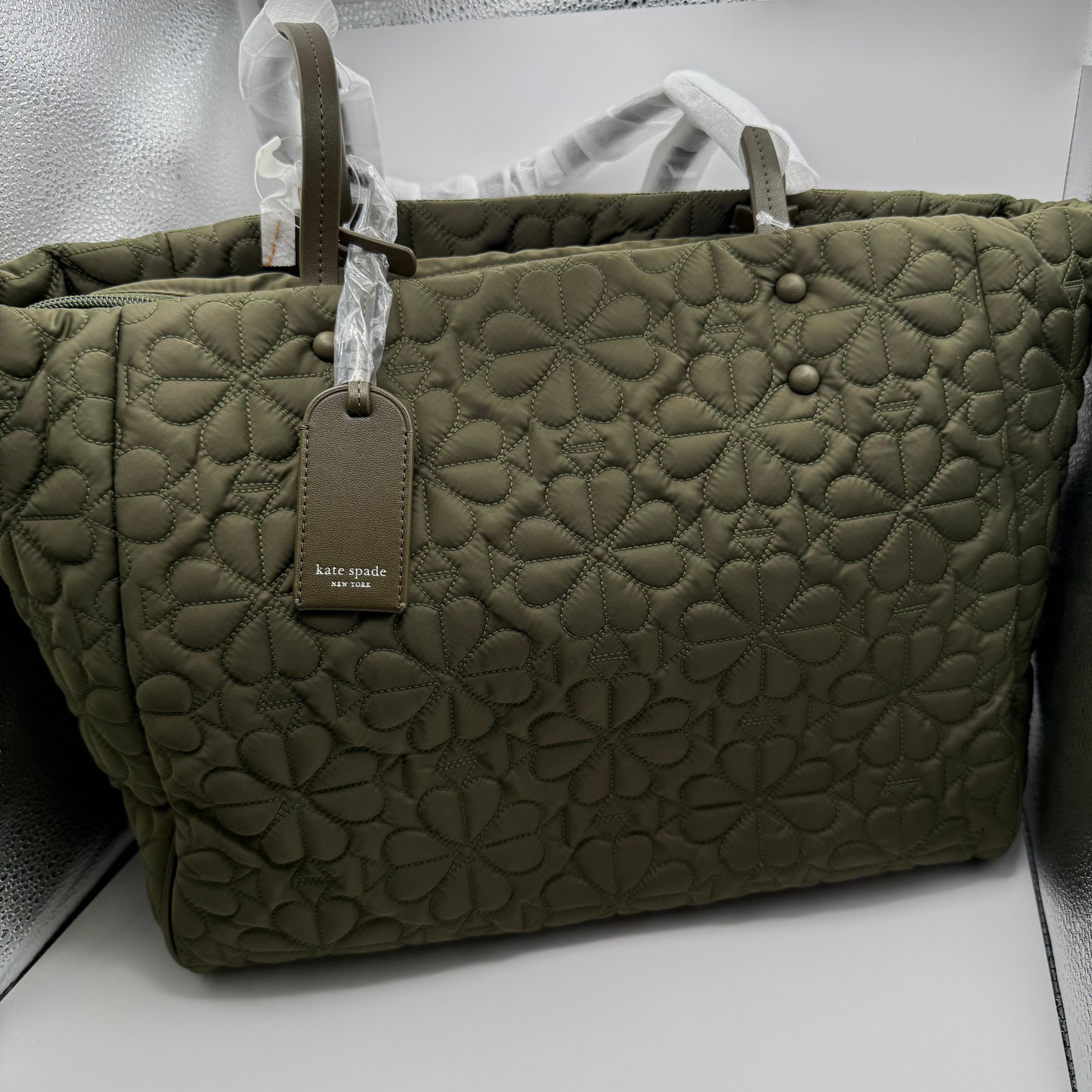 Kate Spade Medium Tilly Tote in Quilted Fabric