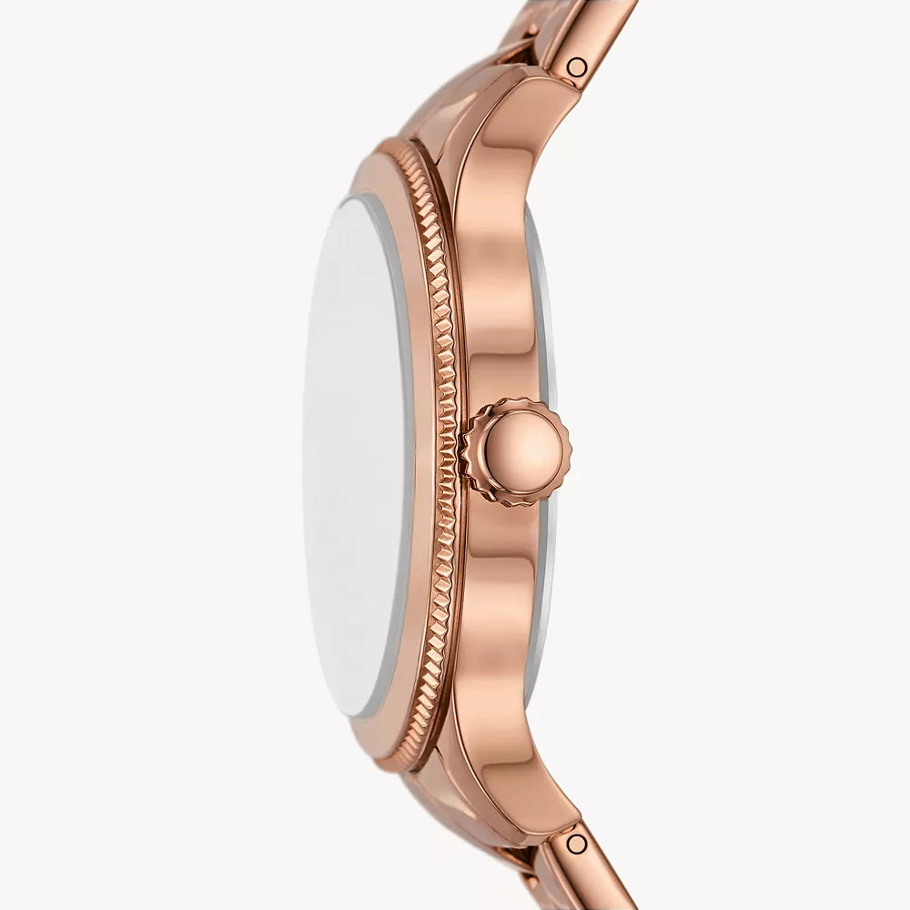 Fossil Brynn Multifunction Rose Gold-Tone Stainless Steel Watch