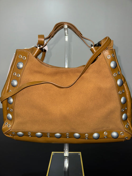 Arezzo Owen Large Suede Hobo