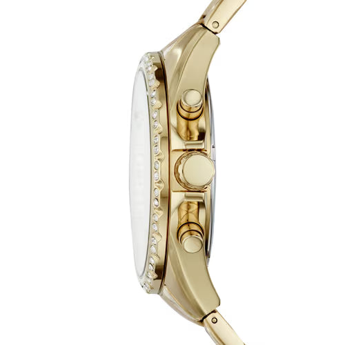 Fossil Courier Chronograph Gold-Tone Stainless Steel Watch