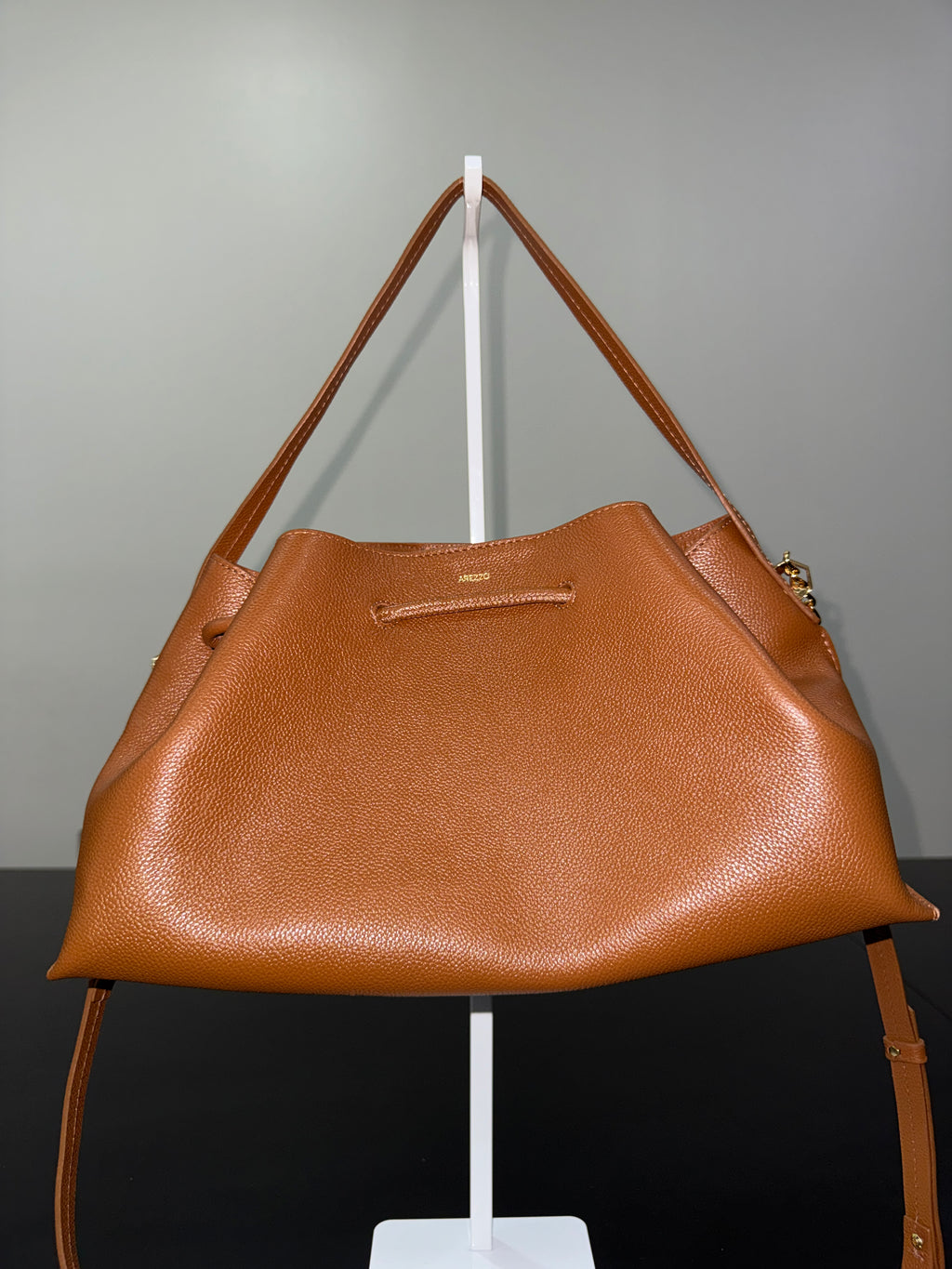 Arezzo Alba Medium Leather Shoulder Bag