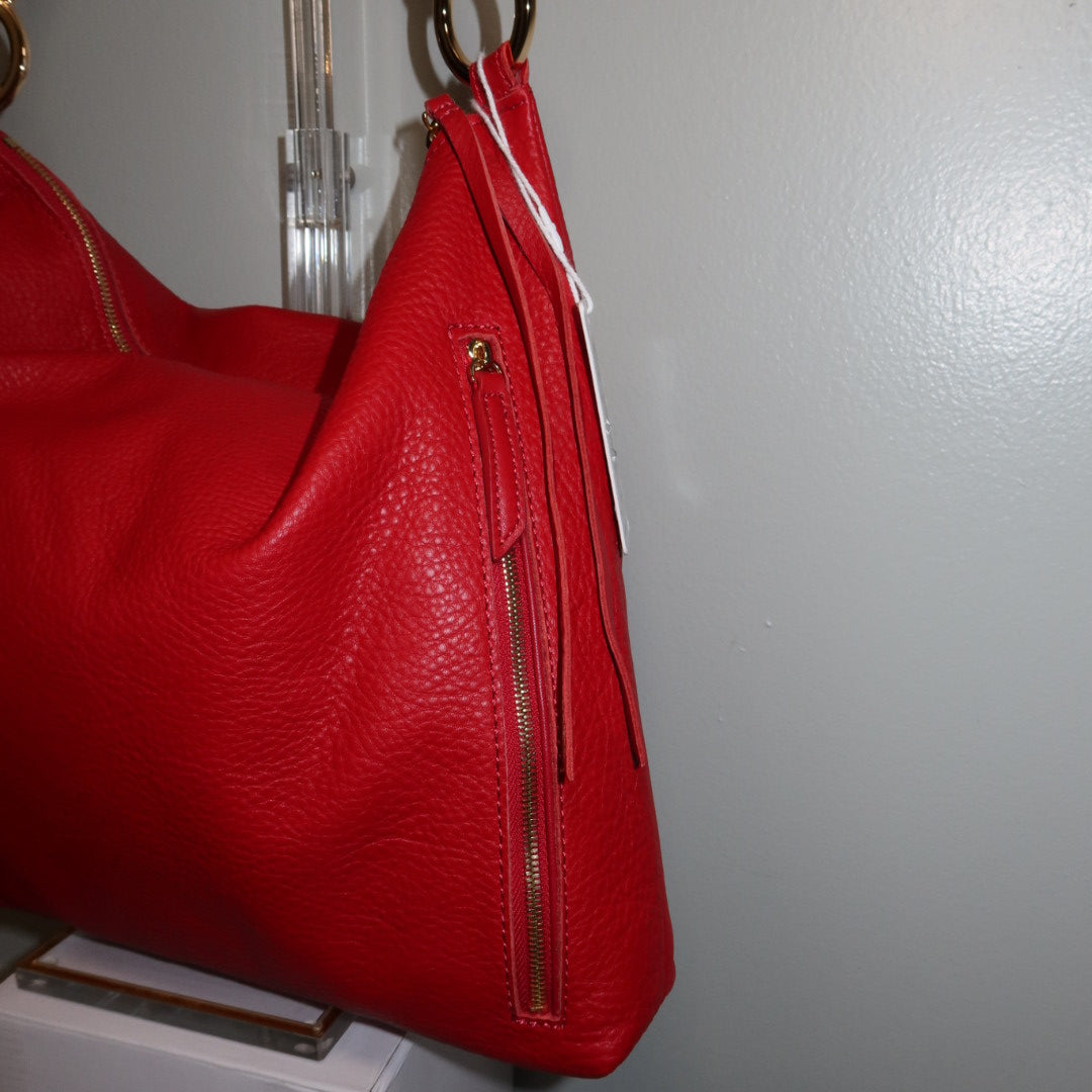 HAMMITT KYLE LARGE HANDBAG - CHILI RED
