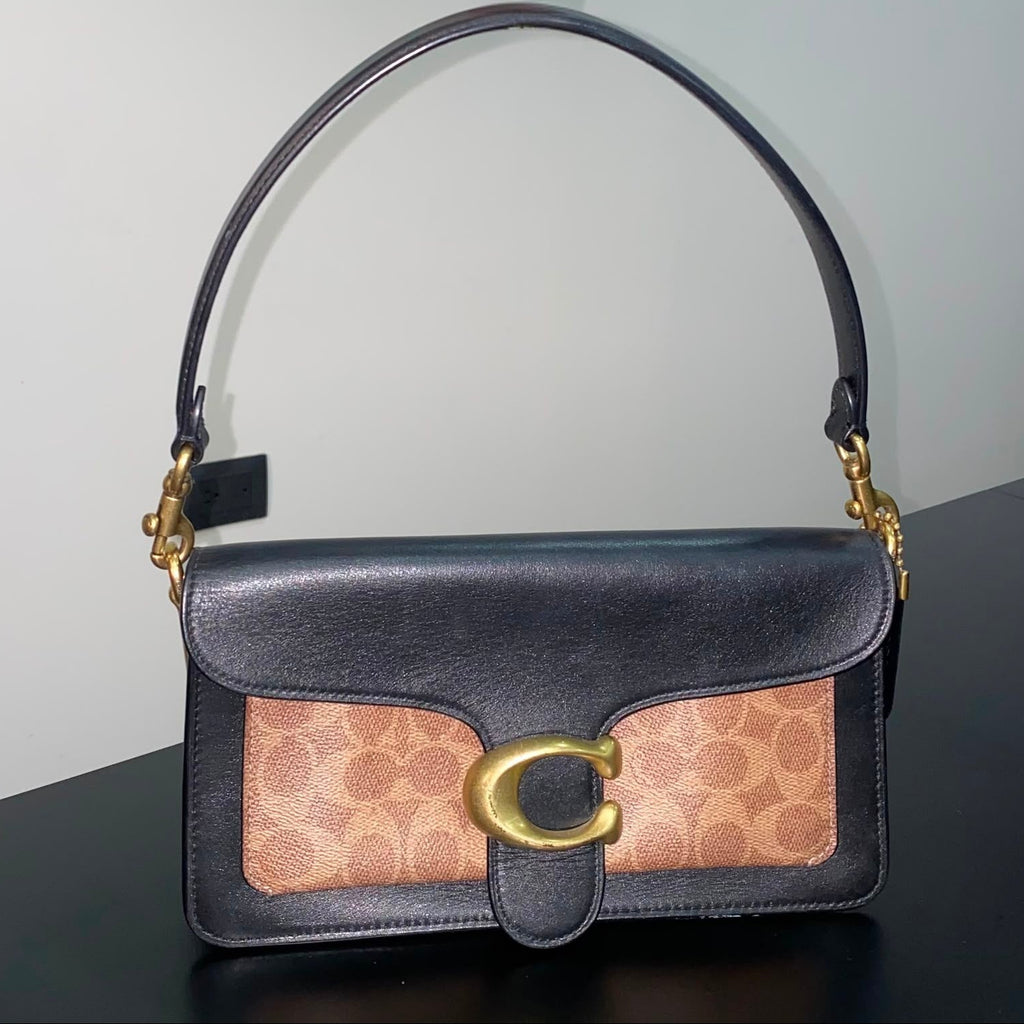 COACH Tabby Shoulder Bag 26 With Signature Canvas