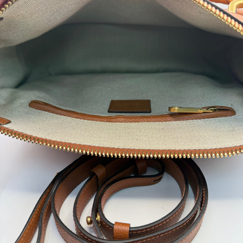 Chloé Bolso tote Marcie de piel granulada