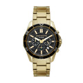 Armani Exchange Chronograph Gold-Tone Stainless Steel Watch