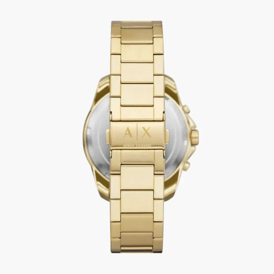 Armani Exchange Chronograph Gold-Tone Stainless Steel Watch