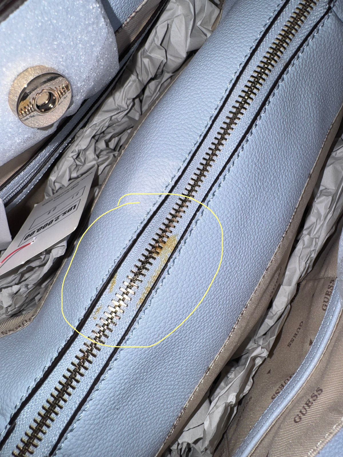 GUESS Lucci Medium Girlfriend Satchel Bag