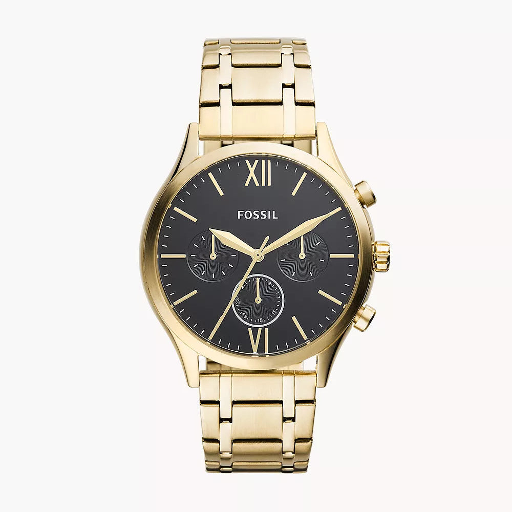 Fossil Fenmore Multifunction Gold-Tone Stainless Steel Watch