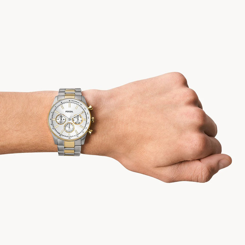 Fossil Sullivan Two-Tone Stainless Steel Multifunction Watch