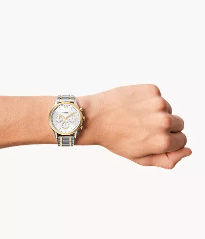 Fossil Fenmore Multifunction Two-Tone Stainless Steel Watch