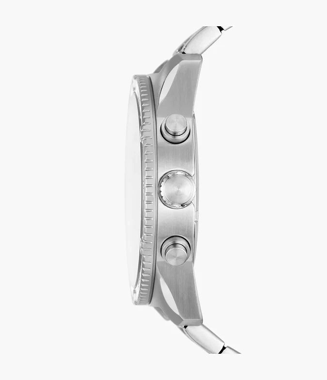 Fossil Brox Silver Watch