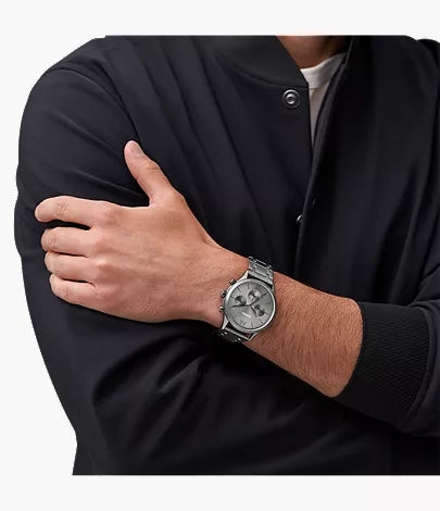 Fossil Fenmore Multifunction Smoke Stainless Steel