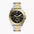 Fossil Privateer two-tone stainless steel chronograph watch