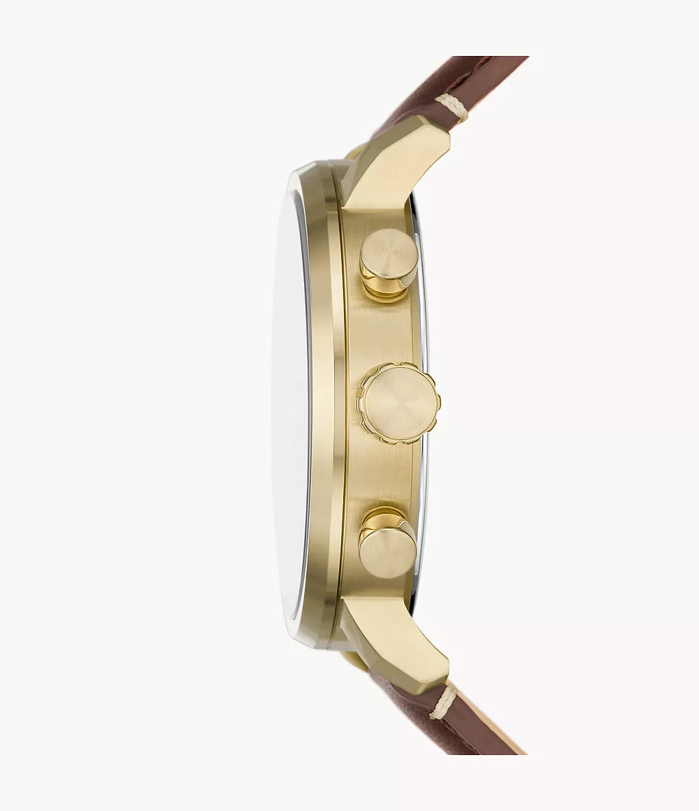 Fossil Rhett Multifunction Brown LiteHide