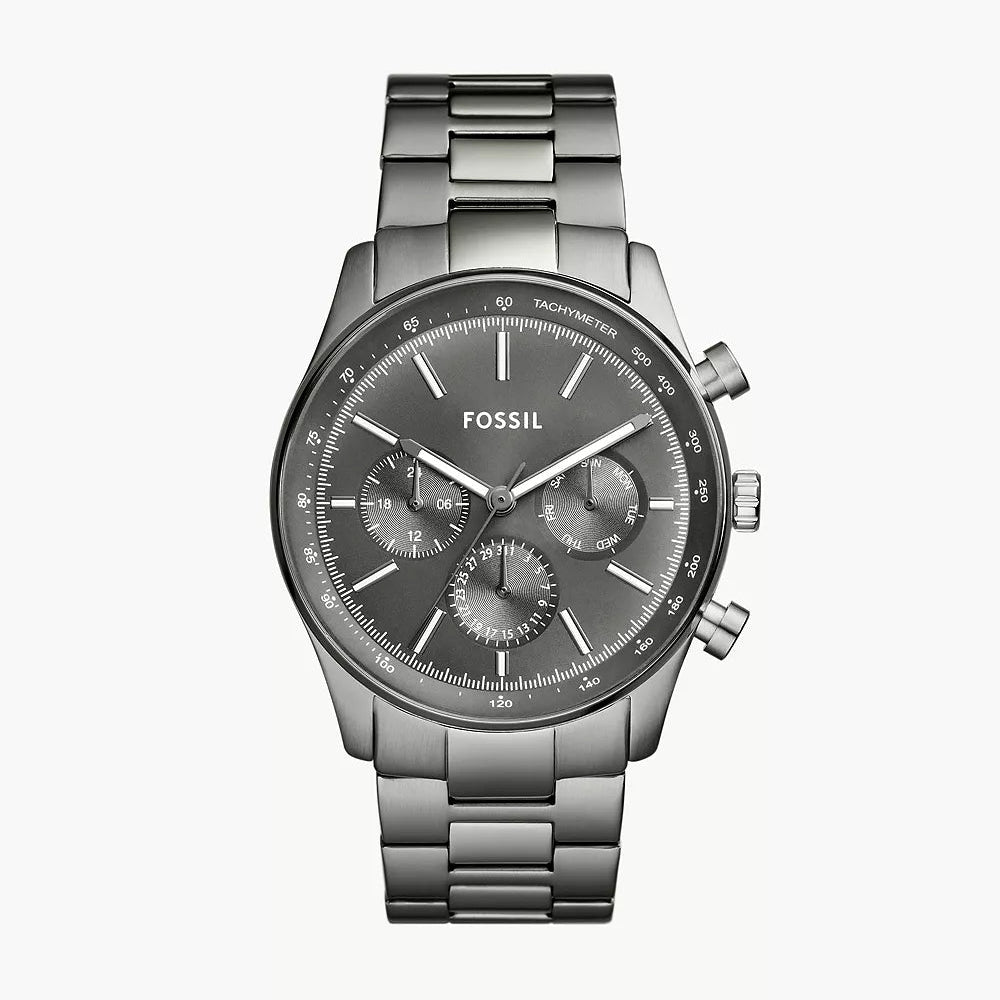 Fossil Sullivan Grey Smoke Gunmetal Chronograph