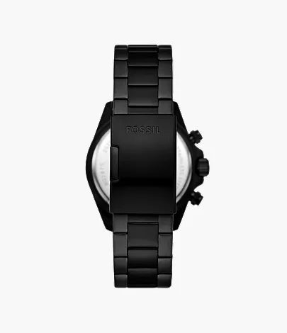 Fossil Autocross Multifunction Black Stainless Steel Watch