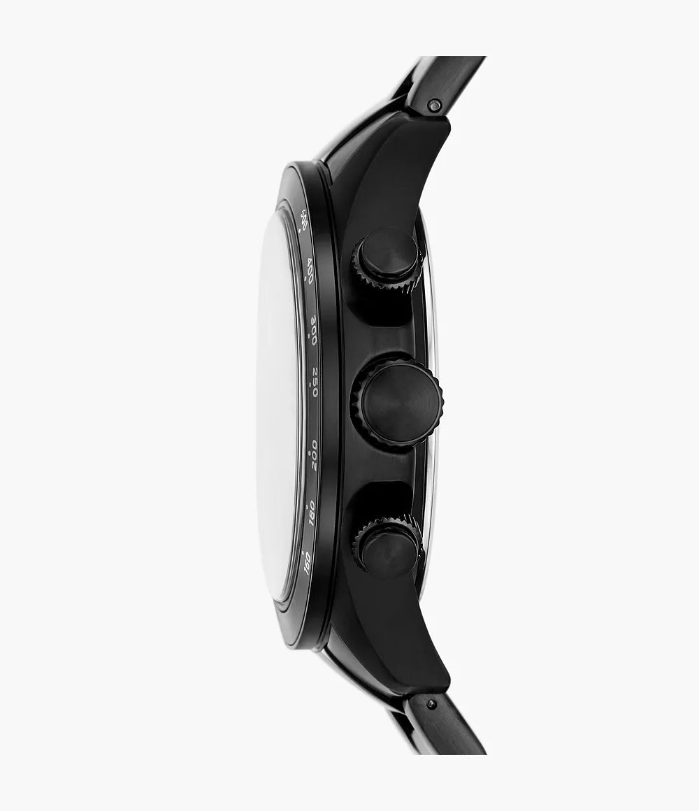 Fossil Autocross Multifunction Black Stainless Steel Watch