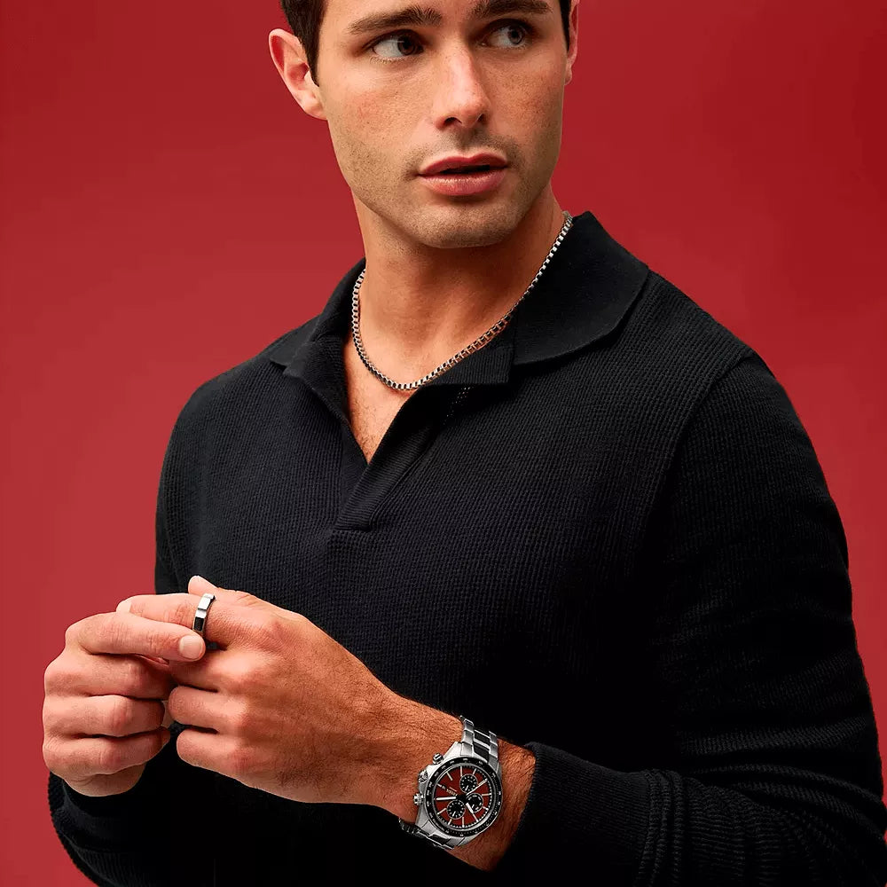 Fossil Autocross Multifunction Stainless Steel Watch